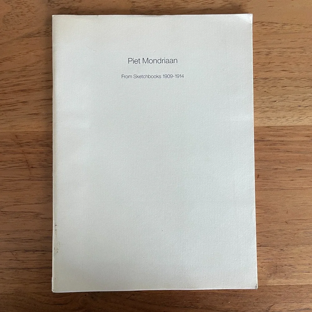 Piet Mondriaan Book  From Sketchbooks 1909 to 1914 Chinati Foundation Artist